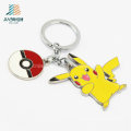 High Quality Factory Wholesale Paint Pokemon Custom Metal Keychain